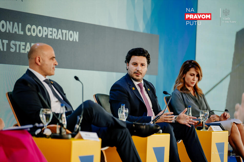 Abazović na Prespa forumu u Sjevernoj Makedoniji, Foto: Vlada Crne Gore