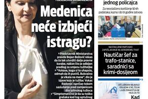 Naslovna strana "Vijesti" za 17. jun 2023. godine