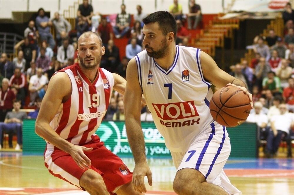 Bojan Subotić u dresu Budućnosti, Foto: KK Crvena zvezda