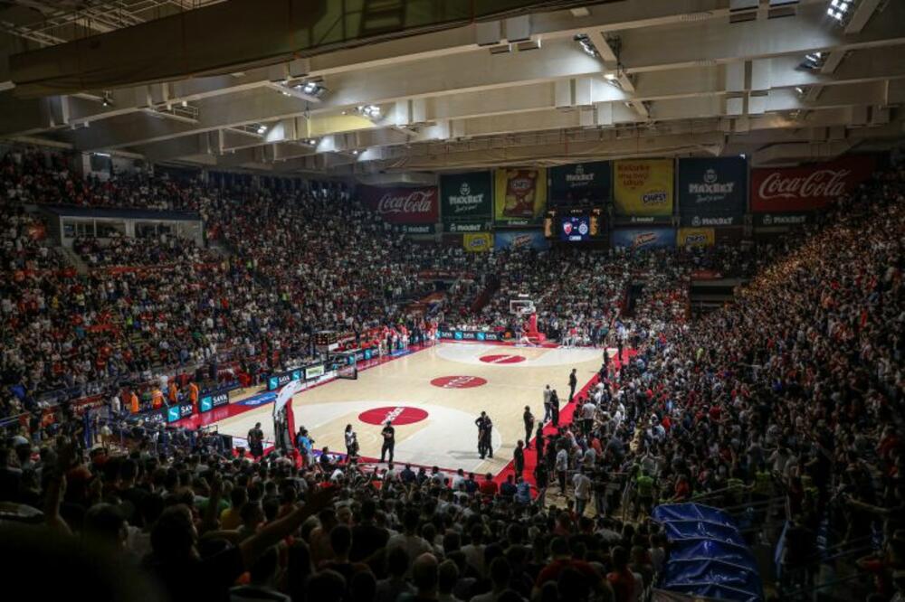 "Pionir" pred početak sinoćnjeg meča, Foto: ABA