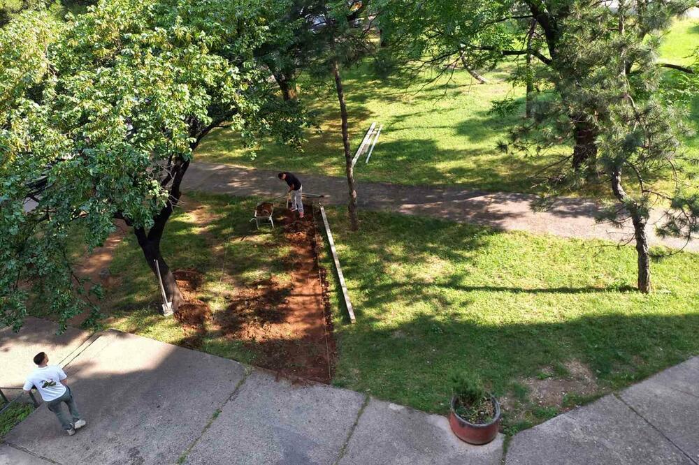 Radovi u Bloku V, Foto: Predrag Tomović/Facebook