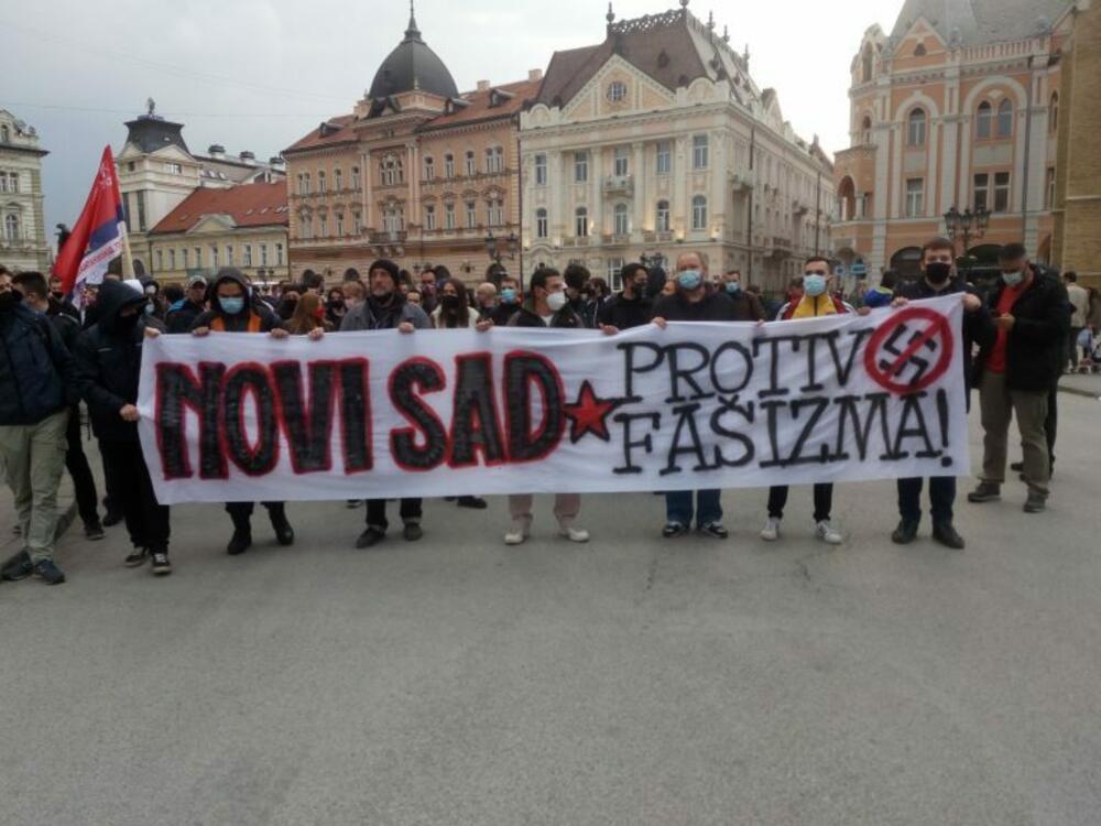 Protest podrške Milinoviću
