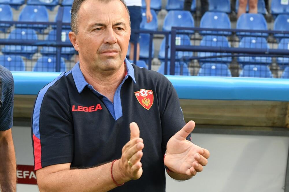 Radulović na današnjem meču, Foto: FSCG