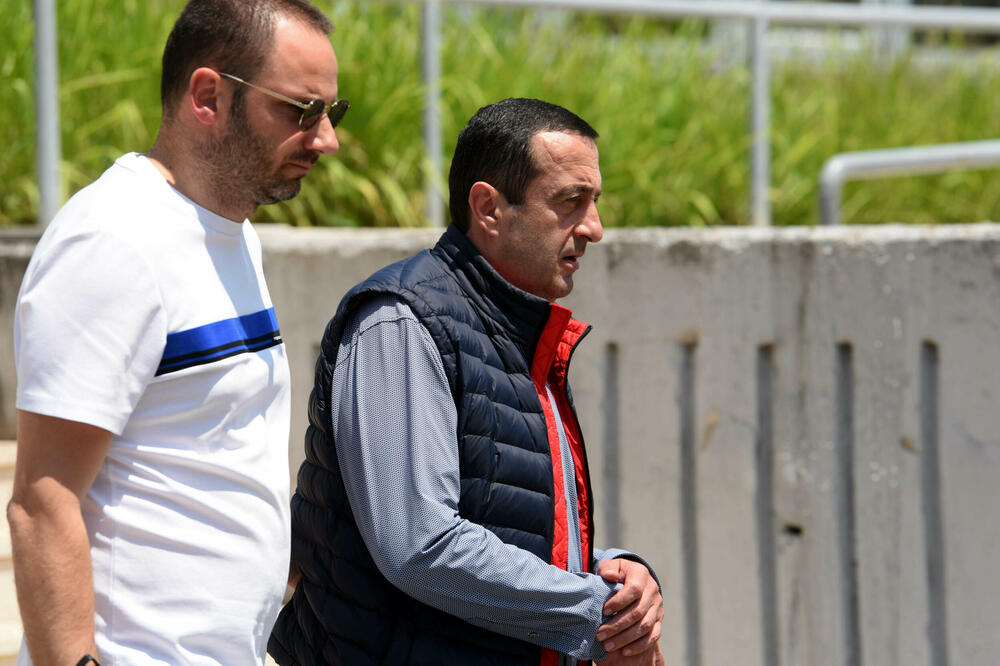 Jedan od uhapšenih Marko Mićković, Foto: Boris Pejović