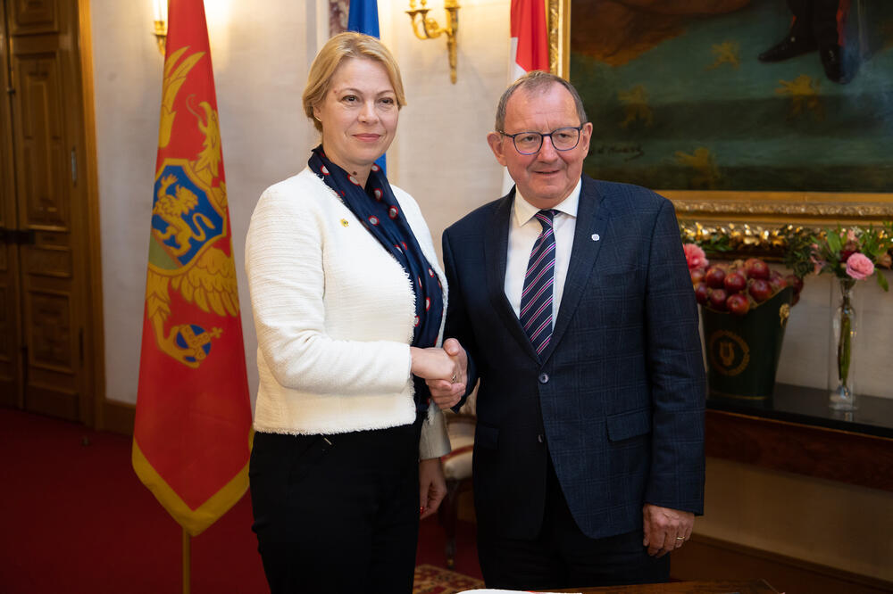 Đurović i Etgen, Foto: Skupština Crne Gore