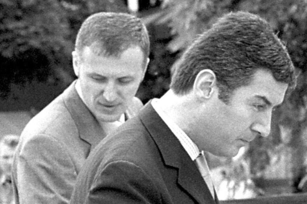 Goran Žugić i Milo Đukanović, Foto: Arhiva Vijesti