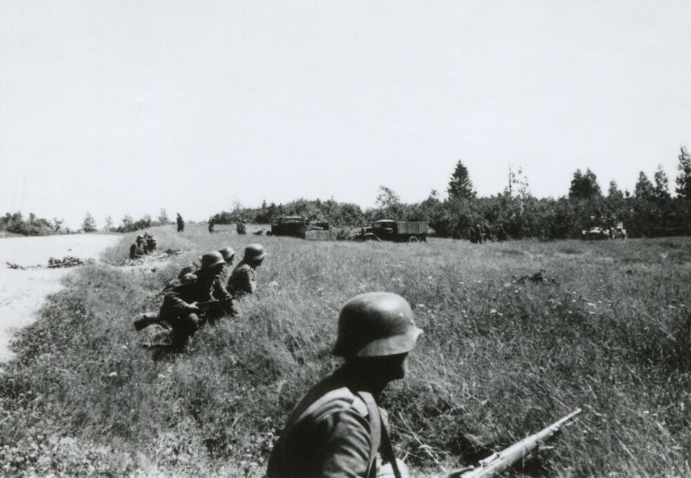 Vojnici Vermahta za vrijeme ljetnje ofanzive 1941.