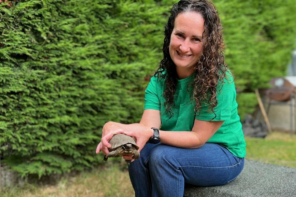 Ketrin sa ljubimcem Tomijem, Foto: BBC