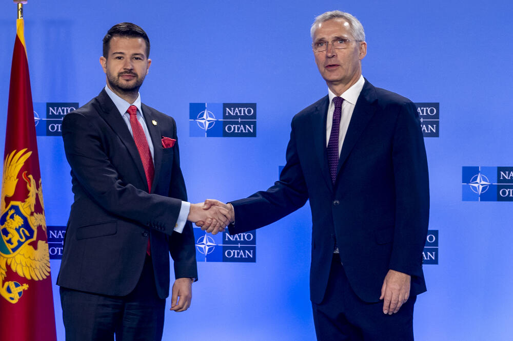 Milatović i Stoltenberg, Foto: Služba za informisanje predsjednika Crne Gore