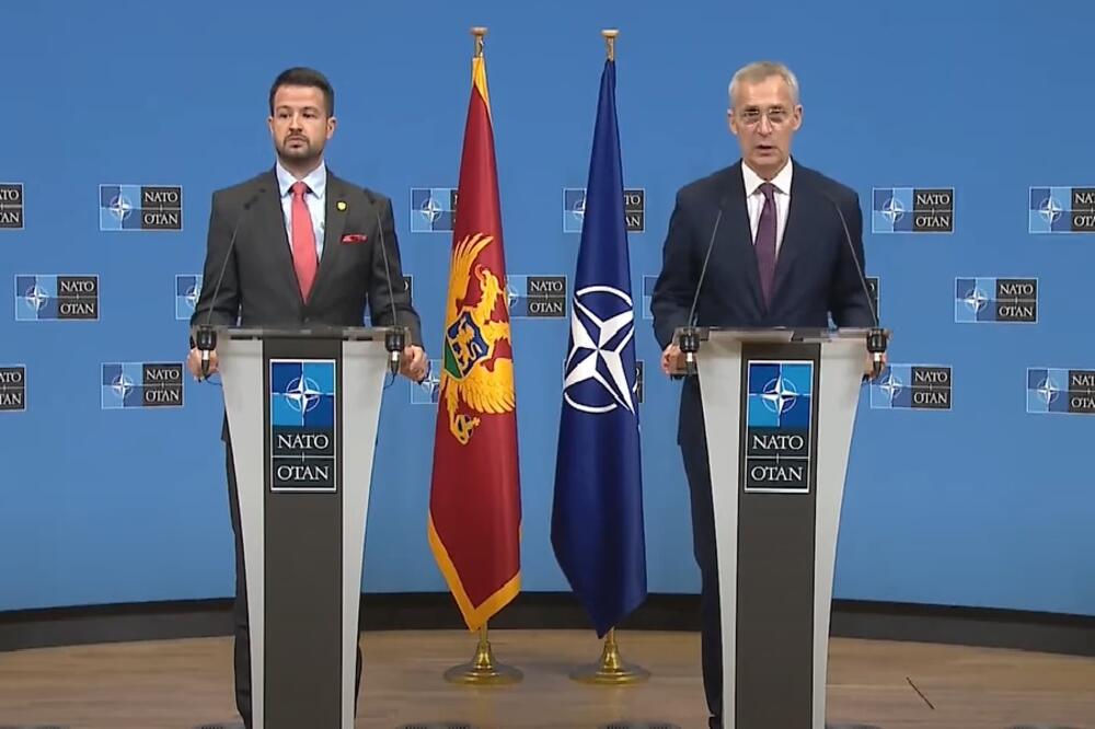 Milatović i Stoltenberg, Foto: NATO