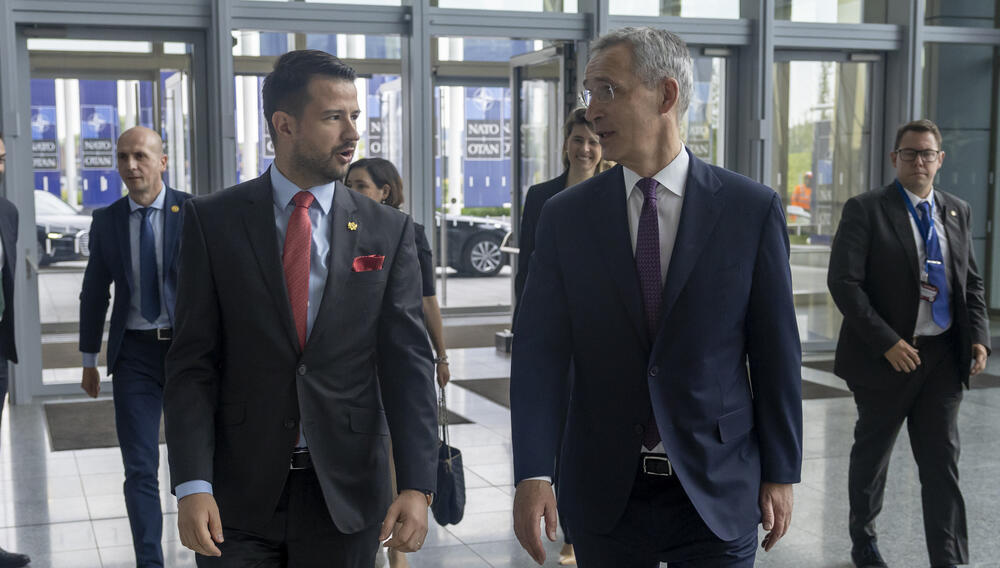 Jakov Milatović, Jens Stoltenberg