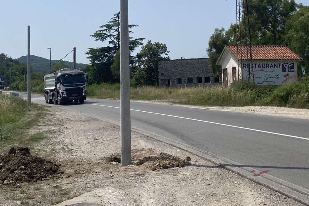 Pocetak radova na putnoj rasvjeti - Solila, Foto: Opština Tivat