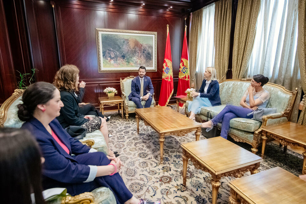 <p>Predsjednik Crne Gore razgovarao sa predstavnicima nevladinih organizacija u oblastima vladavine prava i evropskih integracija, a u okviru šireg dijaloga sa NVO sektorom po pitanju daljeg demokratskog napretka države</p>