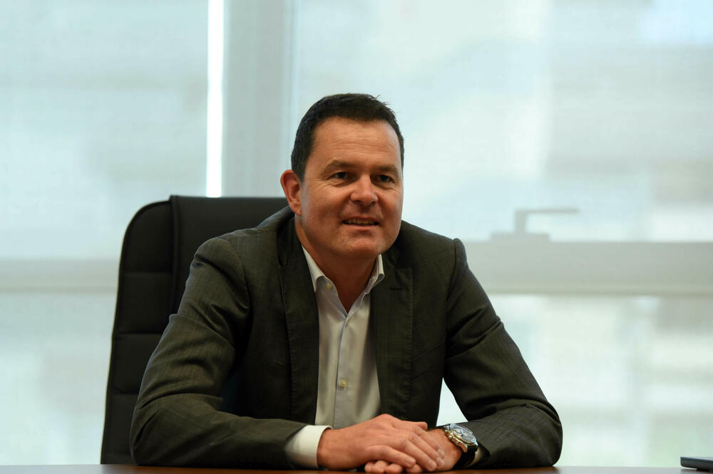 Vjeruje u uspjeh i dalji razvoj kompanije:Mark Anžur, Foto: BORIS PEJOVIC