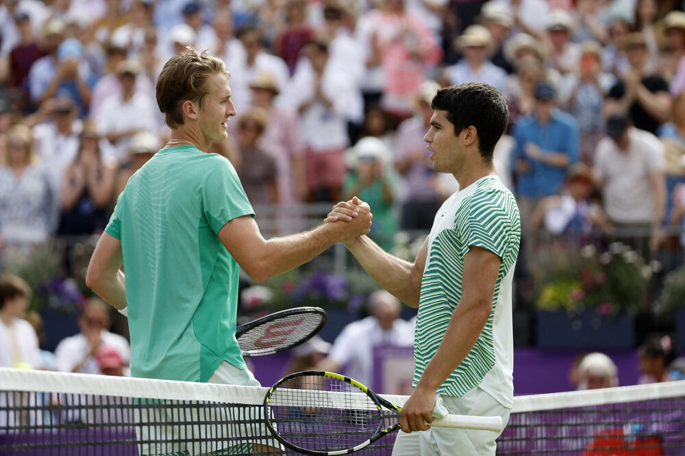 Korda nije namučio Alkarasa u polufinalu, Foto: REUTERS