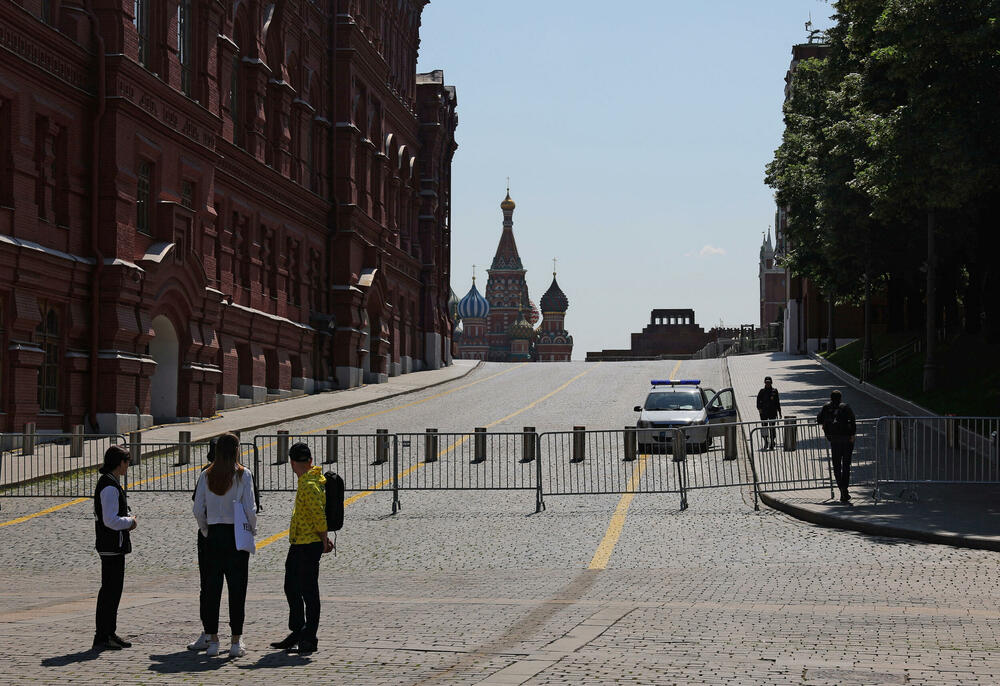 Crveni trg u Moskvi juče je bio zatvoren
