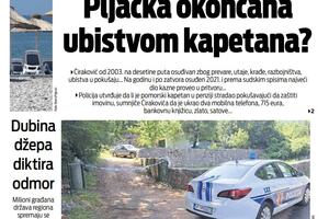 Naslovna strana "Vijesti" za 26. jun 2023.