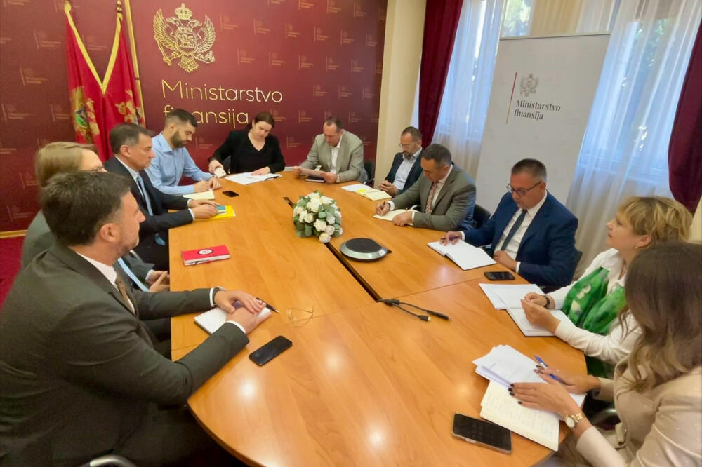 Sa sastanka, Foto: Ministarstvo finansija