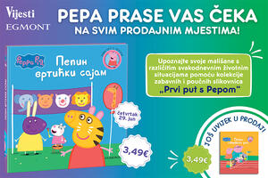 Četrnaesta knjiga iz kolekcije Prvi put s Pepom u prodaji od...