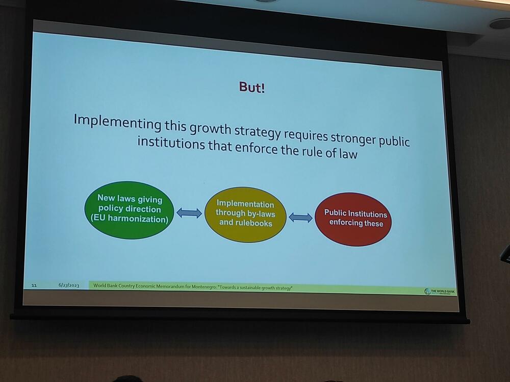 <p>"Ukoliko bi Crna Gora usvojila reforme i ubrzala rast za četiri ili pet odsto godišnje, predviđeni rok bi se mogao skratiti a dohodak građana bi došao na nivo EU za 15 godina", kazao je ekonomista Svjetske banke Milan Lakićević</p>