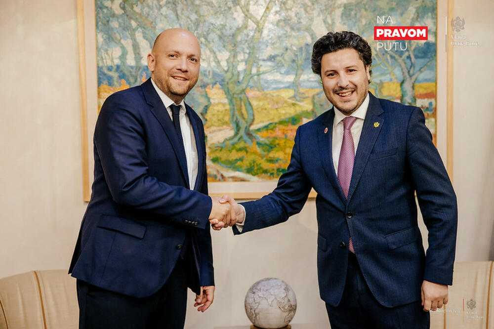 Sa sastanka, Saracin i Abazović, Foto: Vlada CG