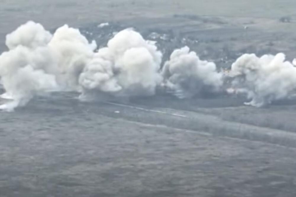 Detalj tokom jednog ruskog napada na Kamjanku, Foto: Screenshot/Youtube