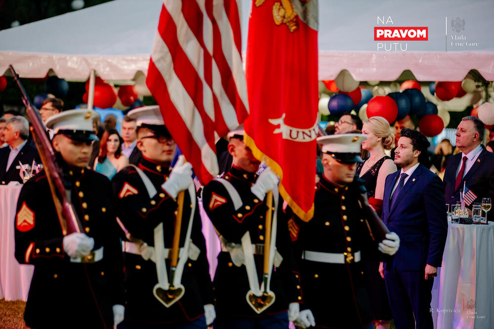 <p>"Crnogorski san postoji i počinje sa demokratijom", poručila je Rajnke</p>