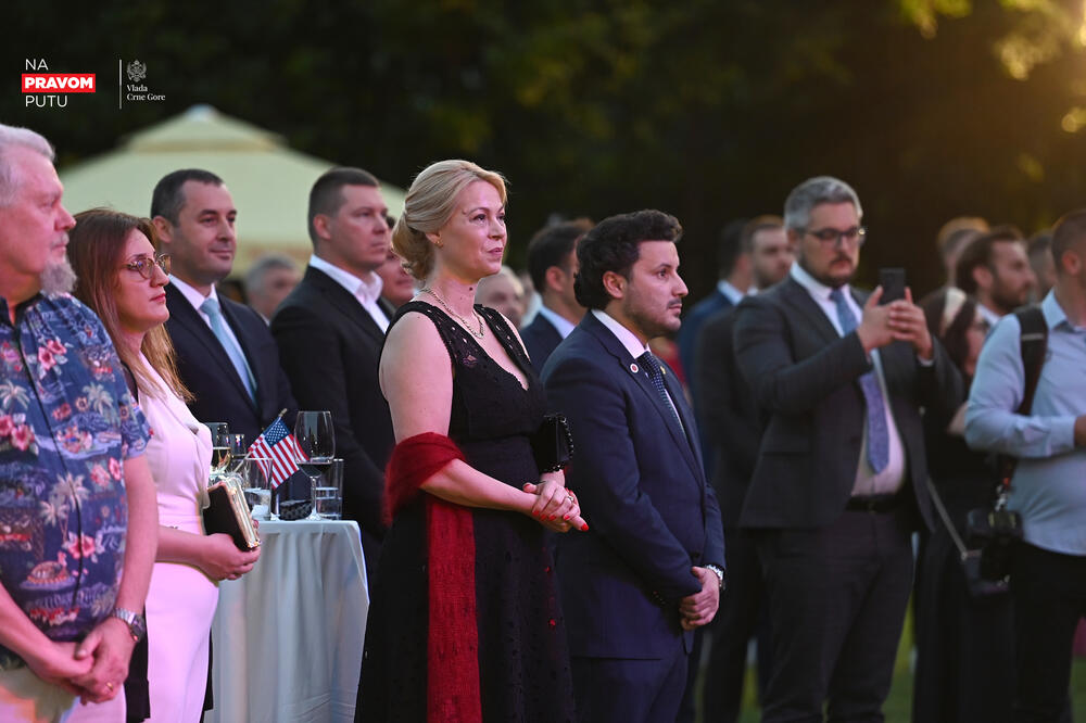 <p>"Crnogorski san postoji i počinje sa demokratijom", poručila je Rajnke</p>