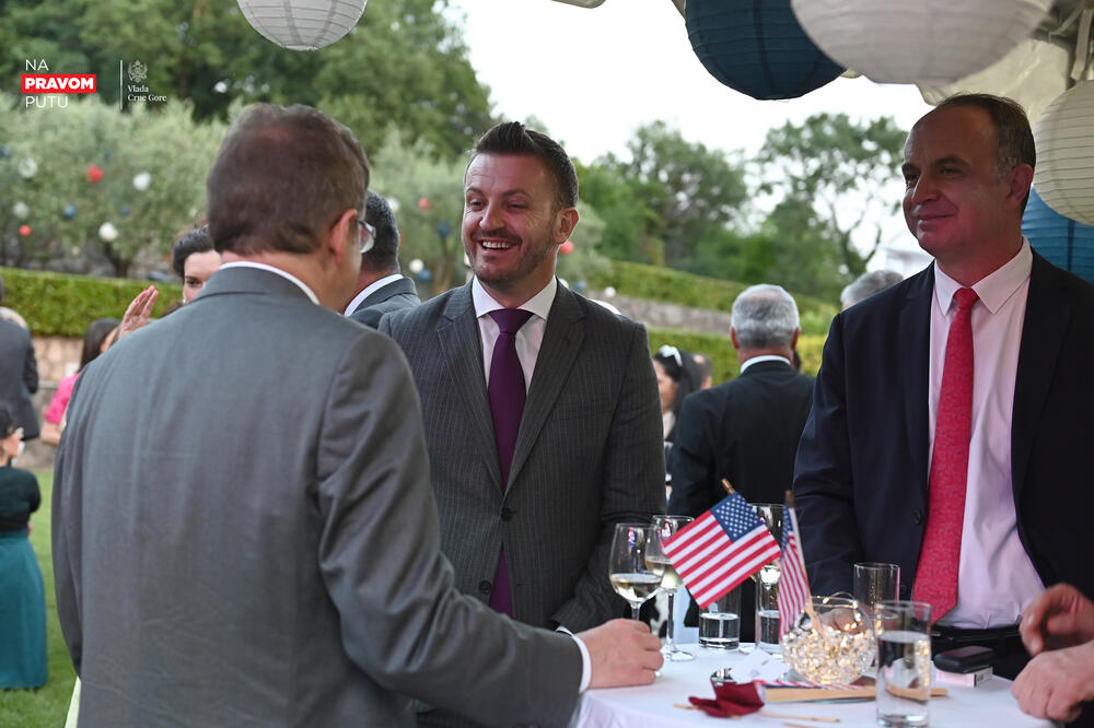 <p>"Crnogorski san postoji i počinje sa demokratijom", poručila je Rajnke</p>