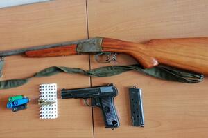 Krivična prijava protiv Rožajca, policija našla pušku, pištolj i...