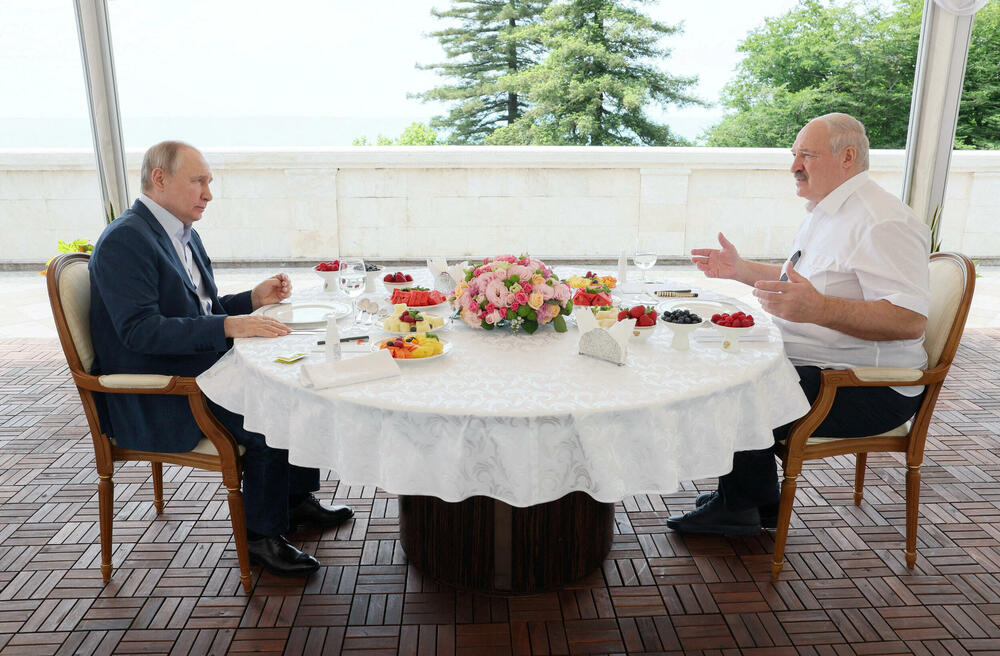 Sudbina Lukašenka i Bjelorusije je neraskividivo povezana sa Putinovom