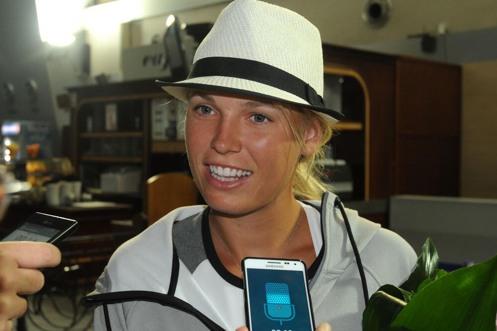 Voznijacki je igrala u Crnoj Gori u Fed kupu, Foto: Luka Zeković