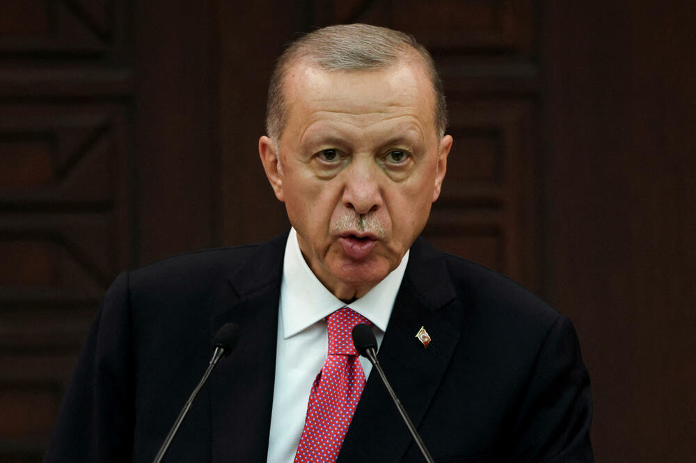 Erdogan na preskonferenciji u Ankari, Foto: REUTERS