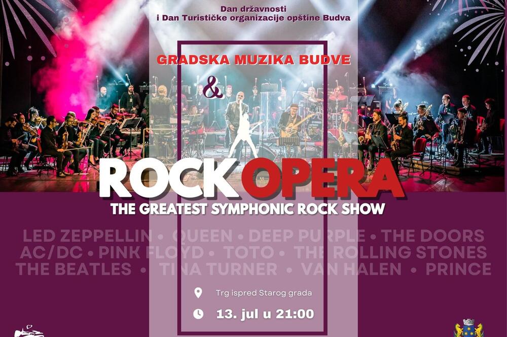 Rok opera 13. jula u Budvi, Foto: TO Budva