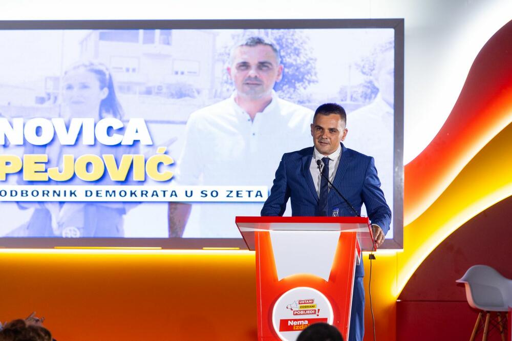 Pejović, Foto: Demokratska Crna Gora