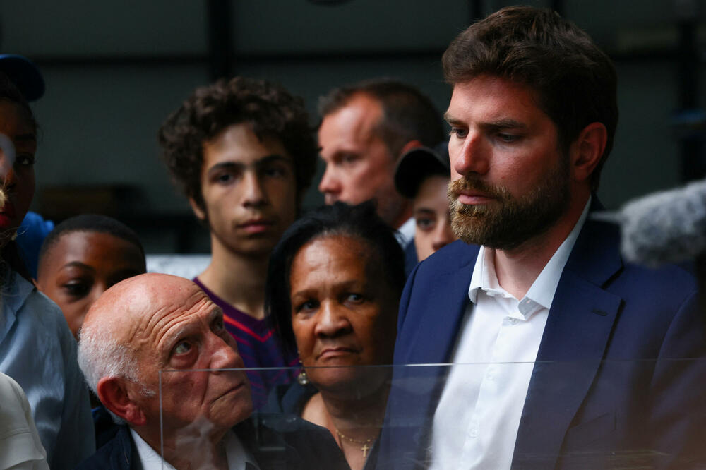 Gradonačelnik Žanbren u posjeti lokalnoj pijaci, Foto: Reuters