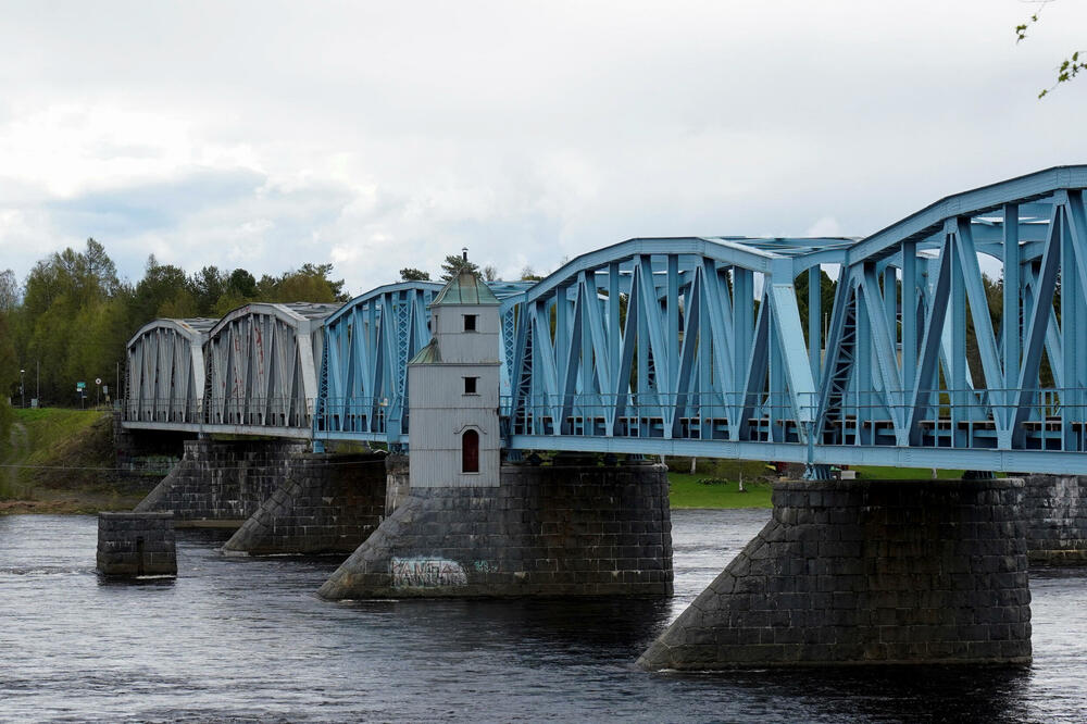 Željeznički most koji povezuje Švedsku i Finsku, Foto: Rojters