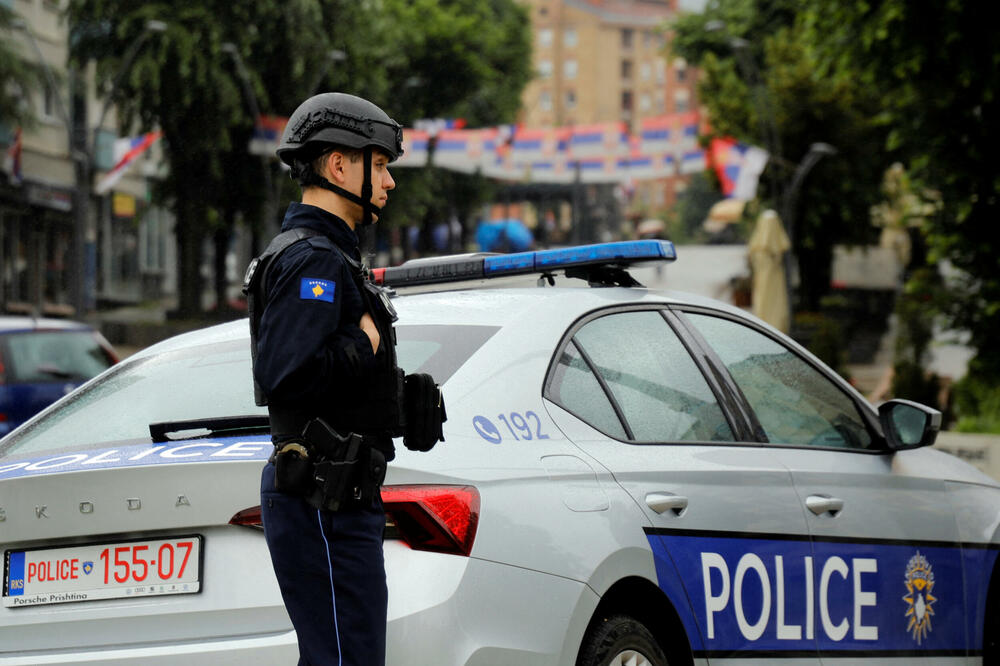 Kosovska policija u Sjevernoj Mitrovici, Foto: REUTERS