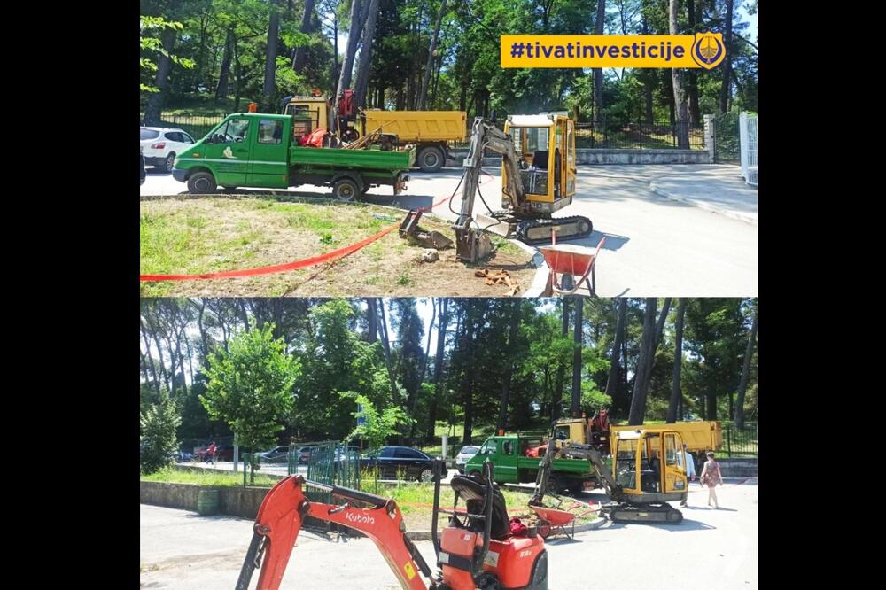 Sa gradilišta, Foto: Opština Tivat