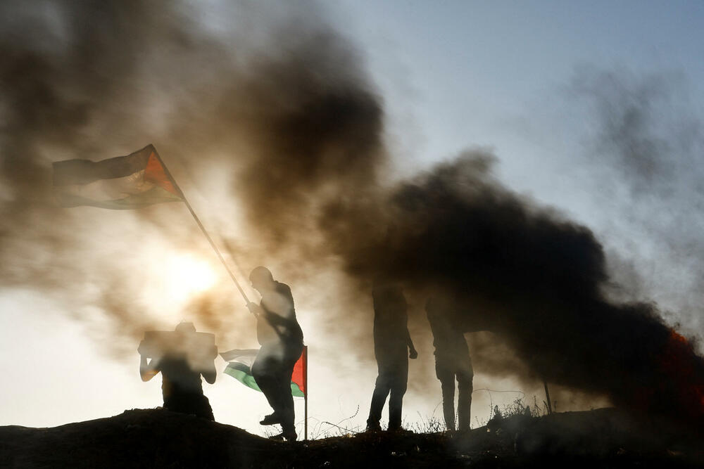 Protest Palestinaca u Pojasu Gaze