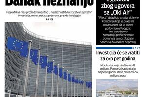 Naslovna strana "Vijesti" za 5. jul 2023.