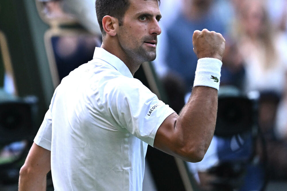 Rekordi i podvizi se samo nižu: Novak Đoković slavi pobjedu nad Džordanom Tompsonom, Foto: Reuters / DYLAN MARTINEZ