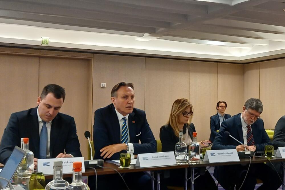 Krivokapić u posjeti institucijama EU u Briselu, Foto: Socijaldemokratska partija