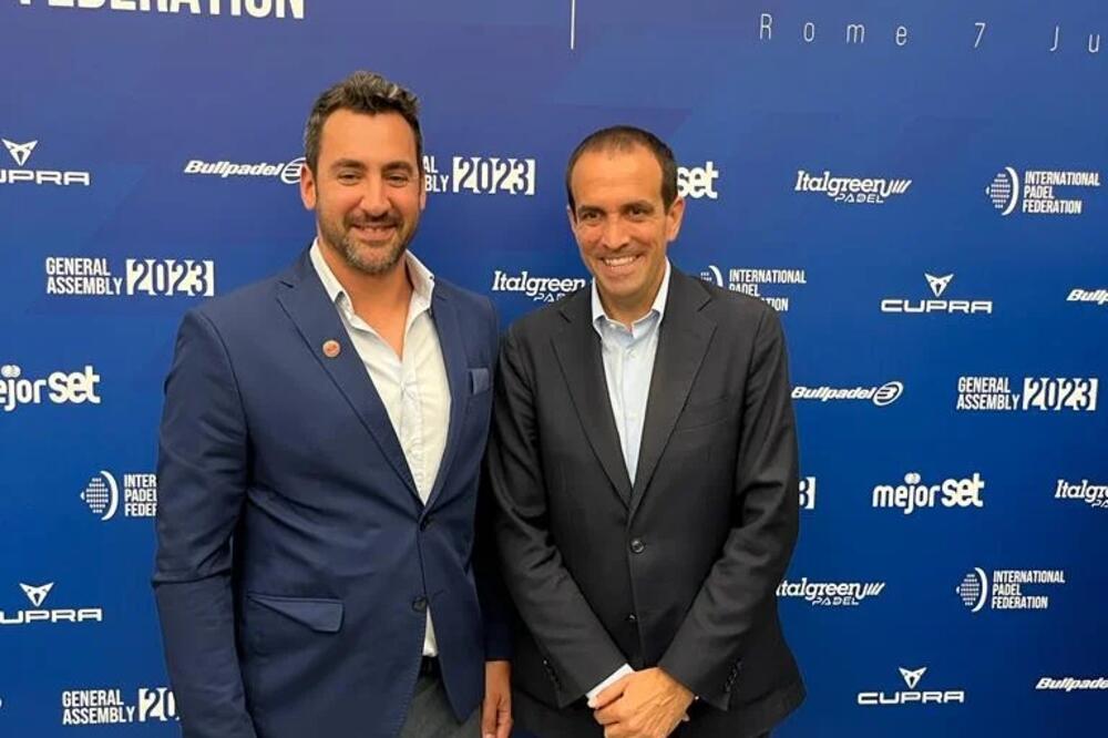 Danilović je potpisao pristupnicu FIP-u, Foto: Padel savez Crne Gore