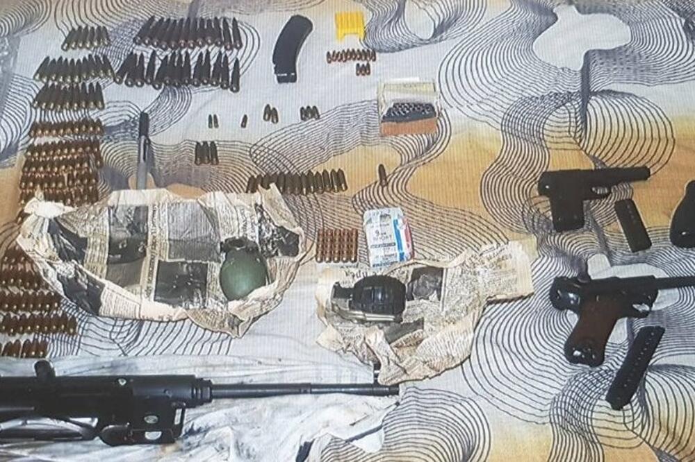 Oduzeto naoružanje, Foto: Uprava policije