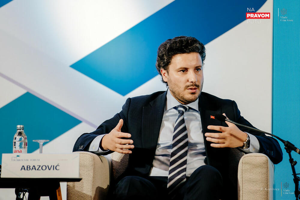 Abazović na forumu u Dubrovniku, Foto: Vlada Crne Gore