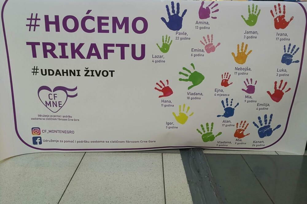 Od cistične fibroze u Crnoj Gori boluje 38 osoba, Foto: Udruženje