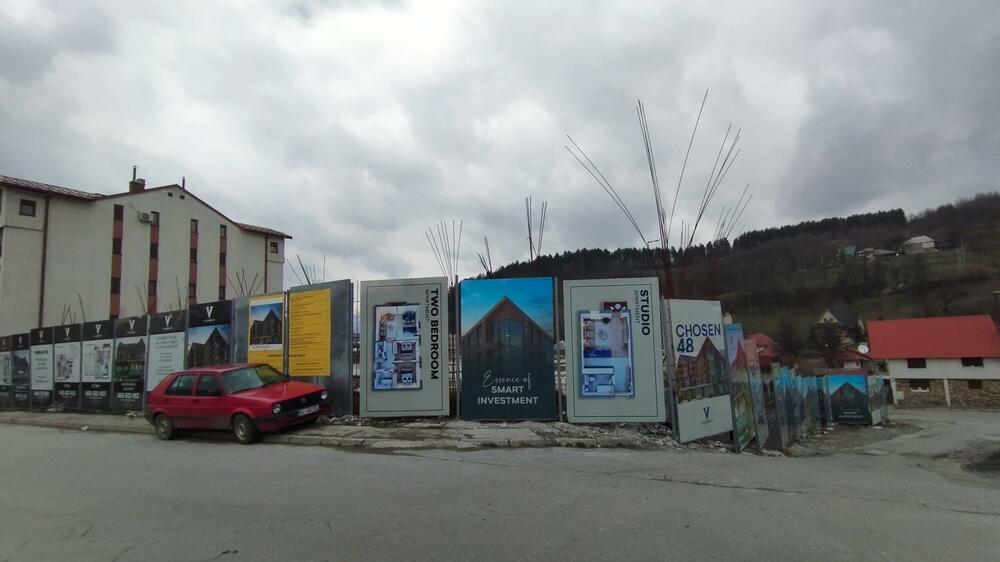 Lokacija na kojoj je planirana gradnja