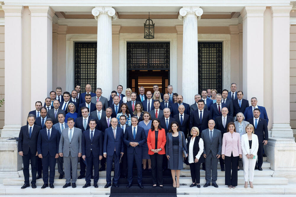 Sa predstavljanja nove vlade Grčke, 28. juna u Atini, Foto: Reuters