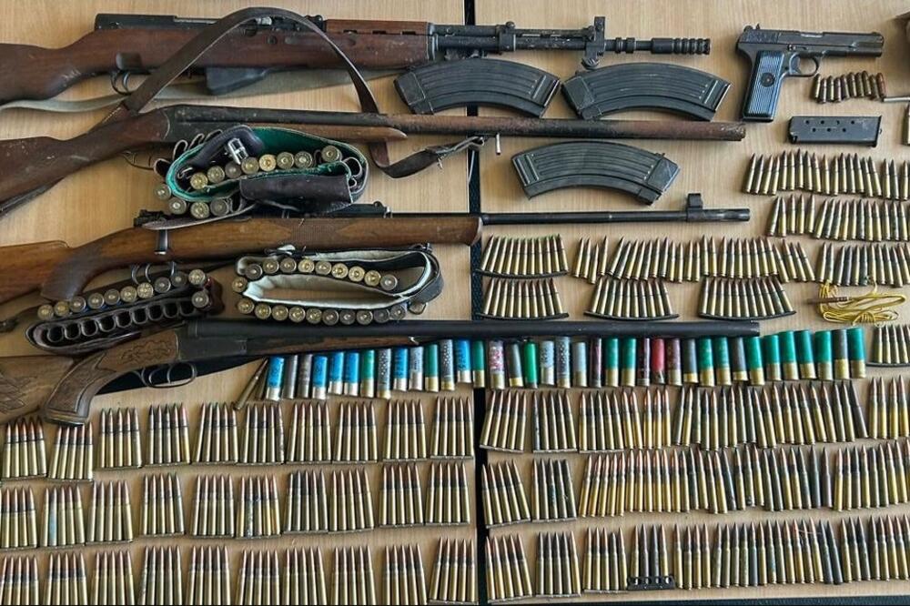 Oduzeto oružje, Foto: Uprava policije